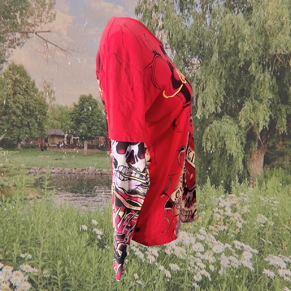 Y2k ed hardy long sleeve - Picture 2 of 3